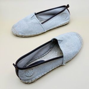 Michael Kors Flat Taupe Espadrilles Size 7